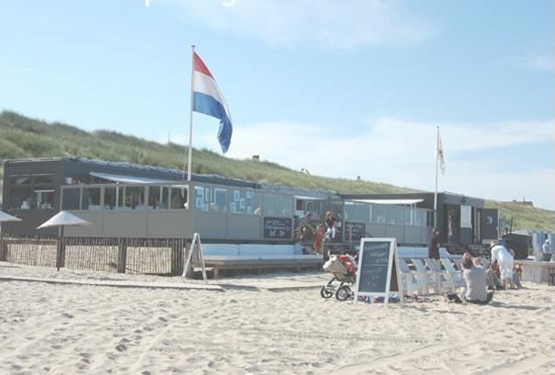 Strandpaviljoen De Jongens banner
