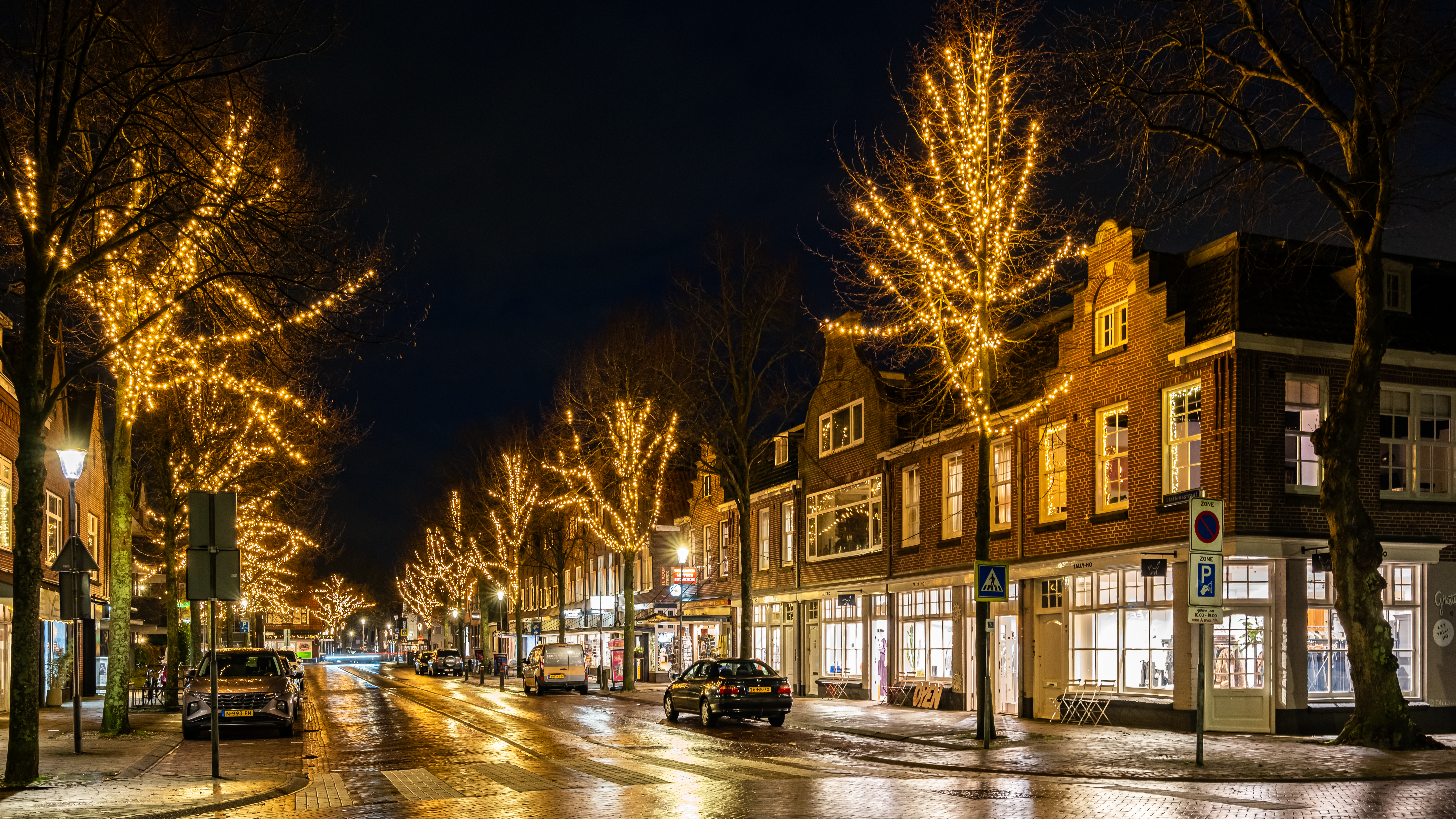 Kerstshoppen in Bergen
